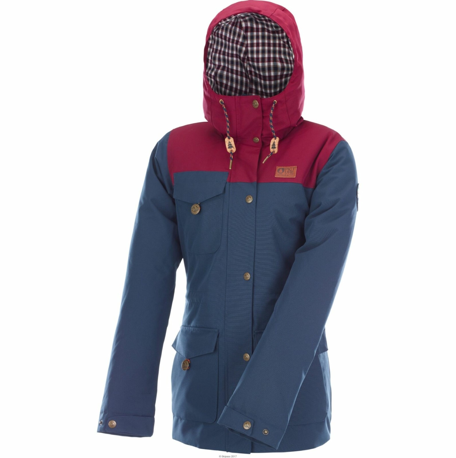 Picture Organic Куртка 10/10 женская PO KATE JKT C DarkBlue р. M