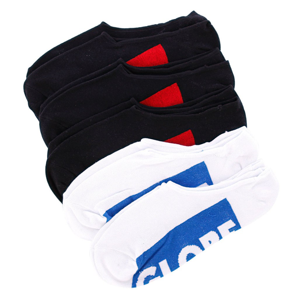Носки GLOBE Invisible Socks black/white