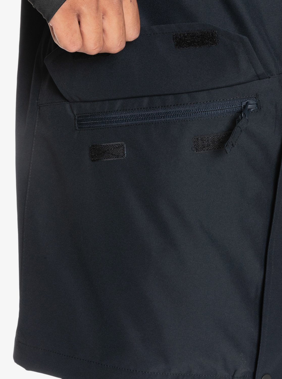 QUIKSILVER EQYTJ03343 - IN THE HOOD - куртка снбрд - TRUE BLACK — изображение 6