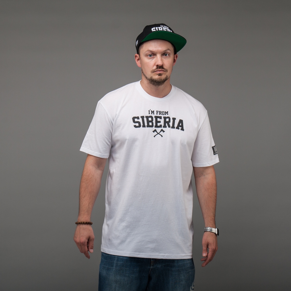 I'm from Siberia - футболка "IFS classic" - белый