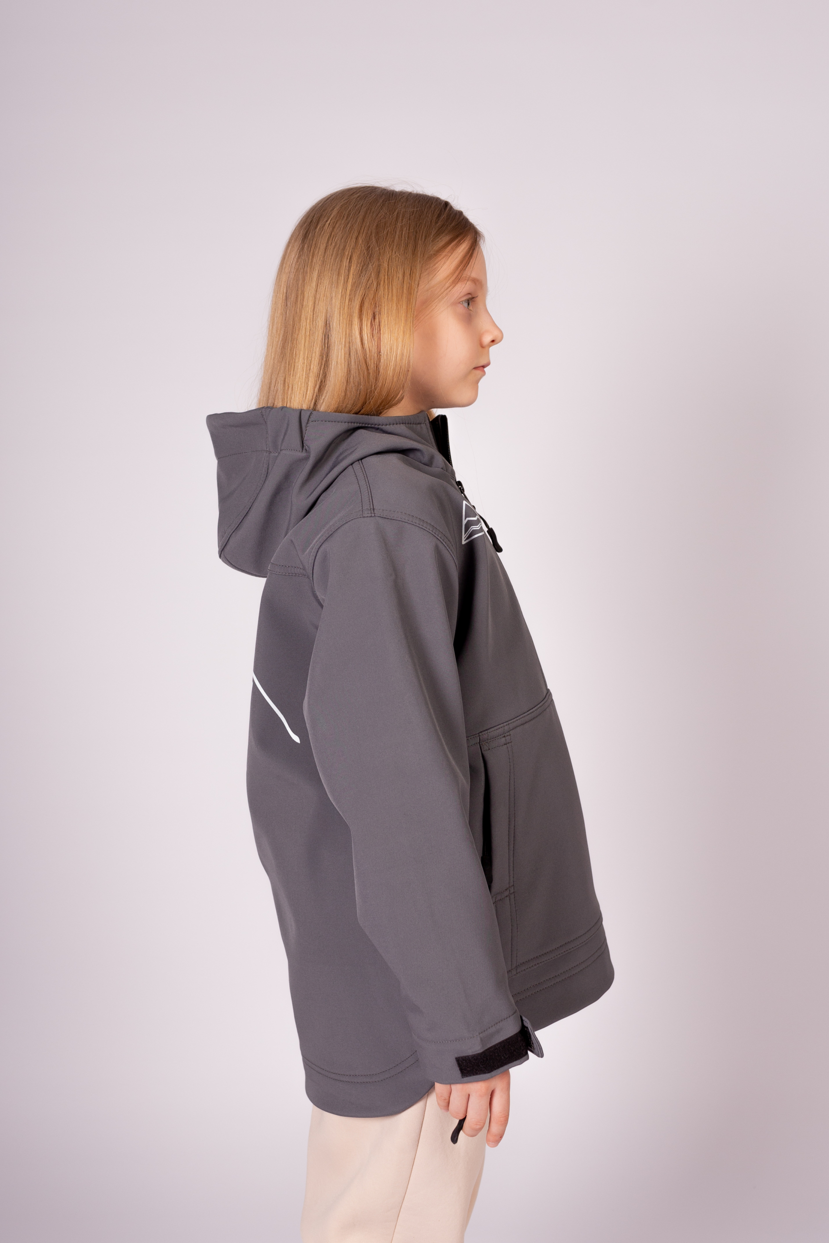 КАРТЕЛЬБ - Анорак софтшел - темно серый — изображение 4