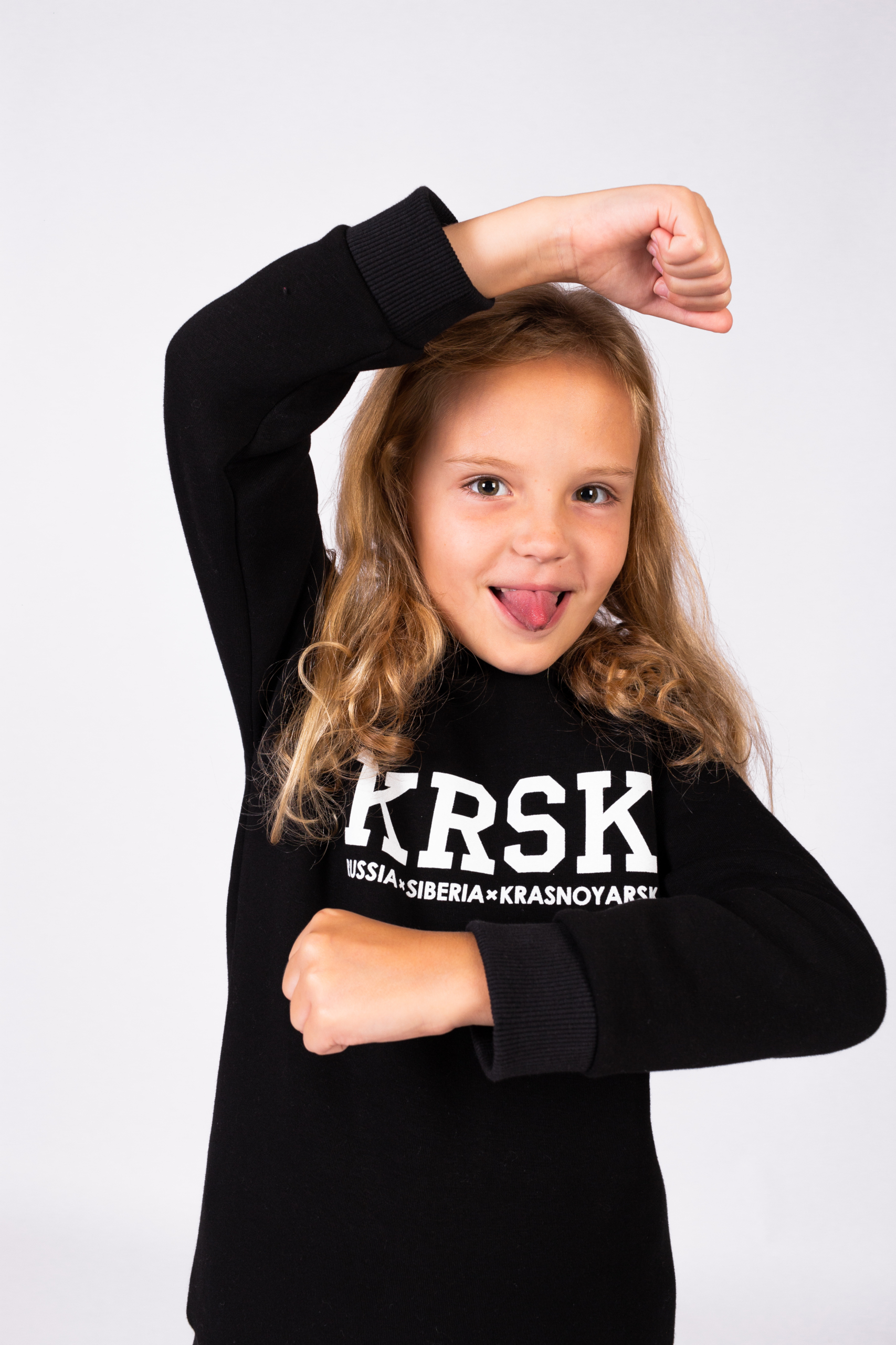 ЯЛК Толстовка "КРСК" - чёрный — изображение 2