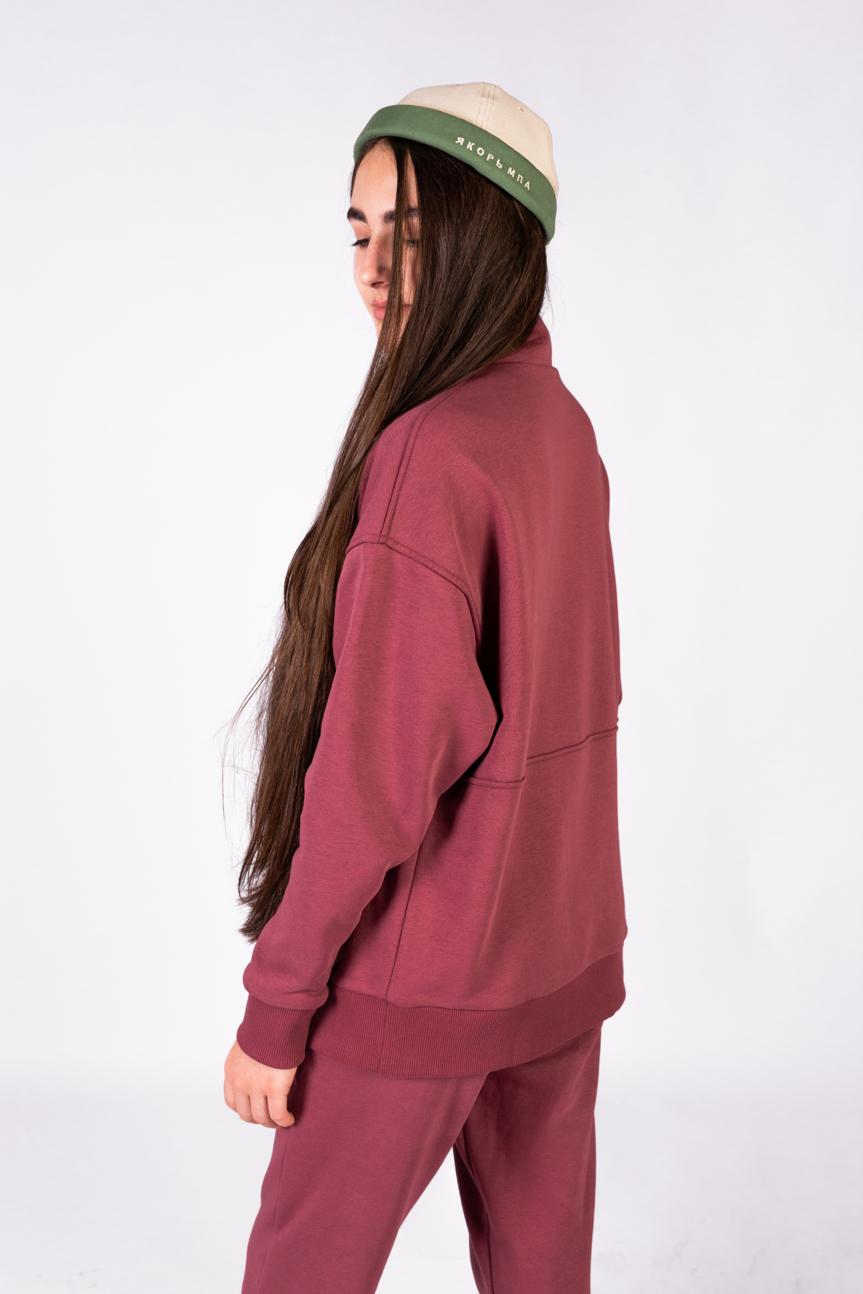 КАРТЕЛЬБ - Брюки на резинке - Surf / Light - брусника - жен — изображение 2