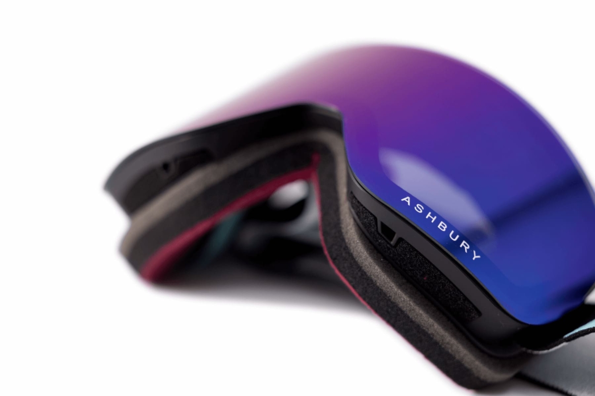 ASHBURY Маска гл снбрд SONIC MERLIN (TEAL MIRROR LENS/YELLOW SPARE) — изображение 2