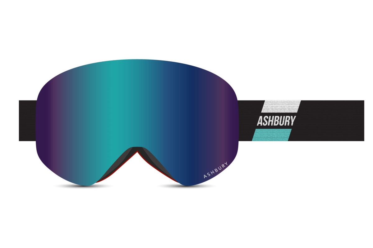 ASHBURY Маска гл снбрд SONIC MERLIN (TEAL MIRROR LENS/YELLOW SPARE)