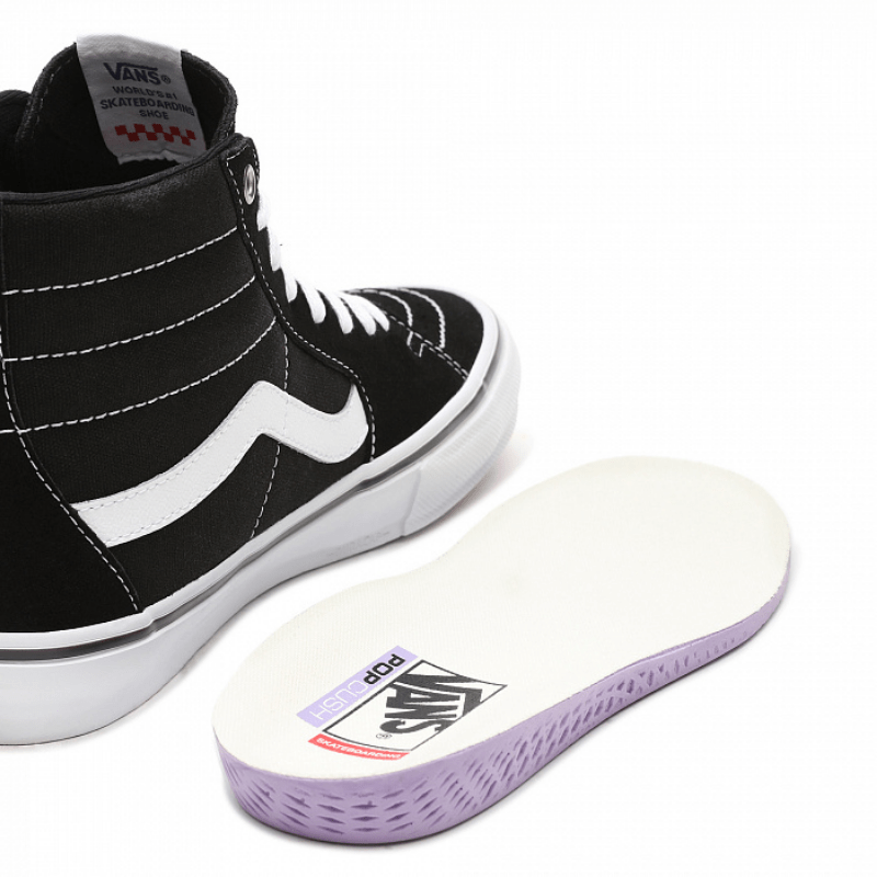 VANS кеды VA5FCCY28 SKATE SK8-HI BLACK/WHITE — изображение 6