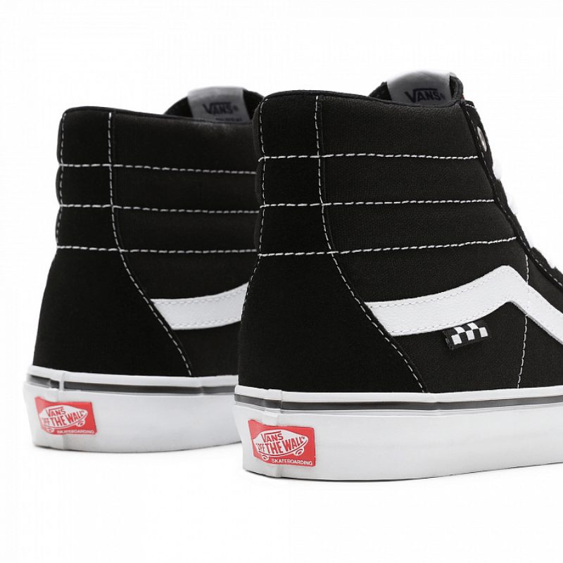 VANS кеды VA5FCCY28 SKATE SK8-HI BLACK/WHITE — изображение 4