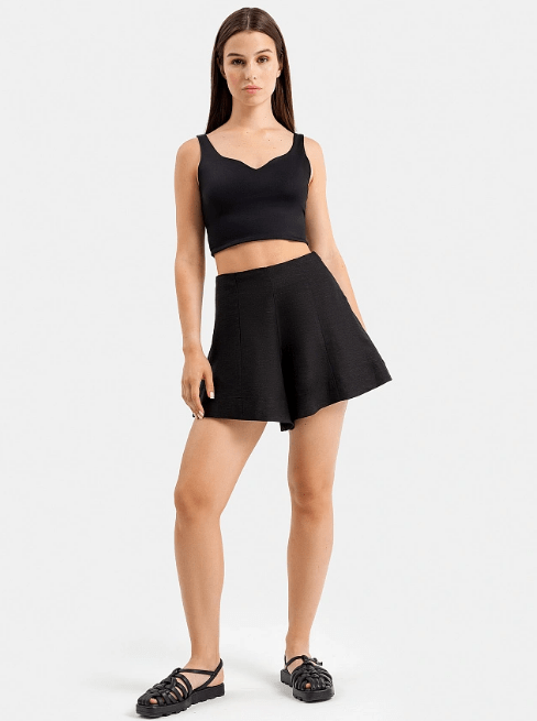 MF спорт топ Ляйсян Утяшева - черный