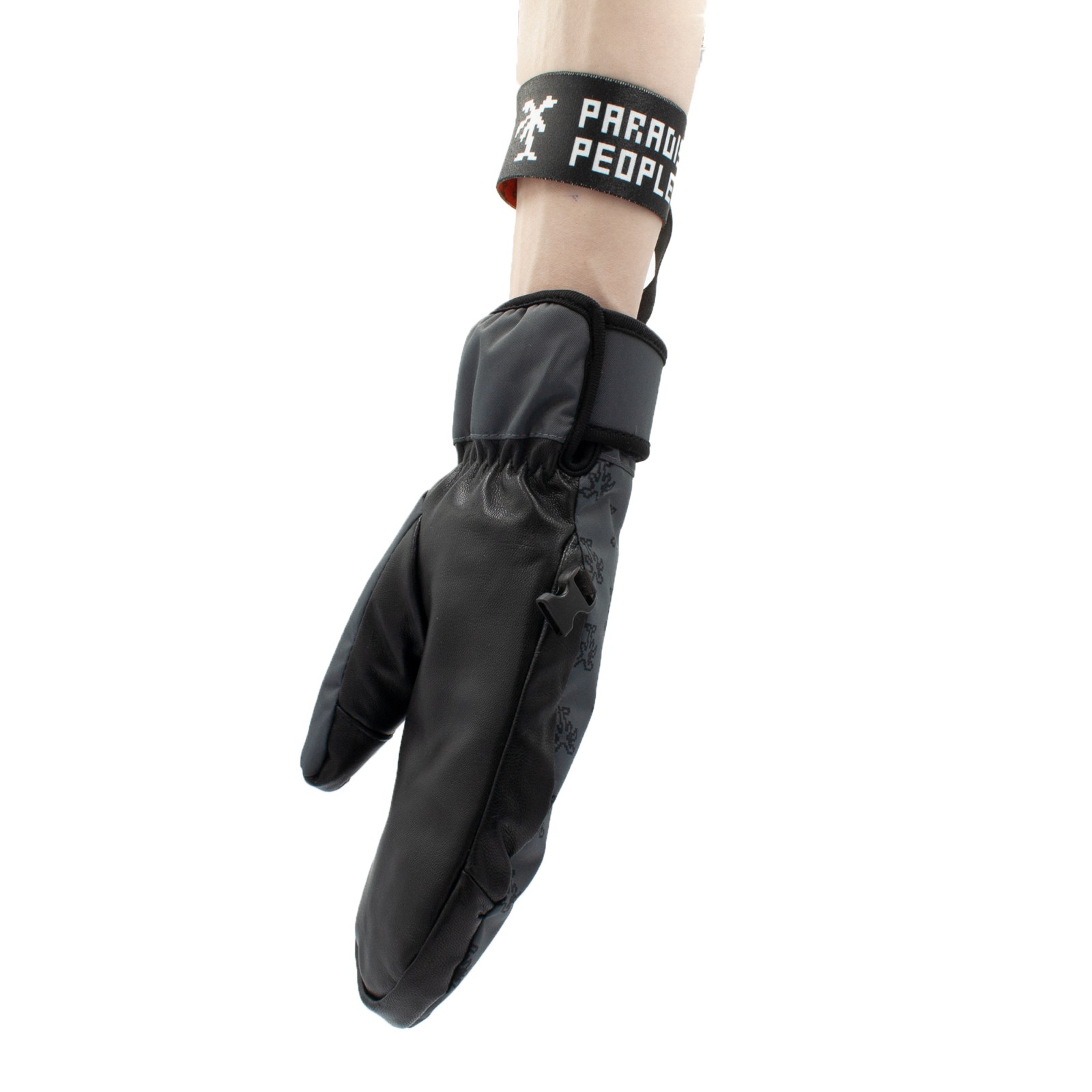 Paradise people - варежки горнолыжные Paradise Park Mitten Черные — изображение 3