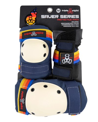 Набор защиты (колени, локти, запястья) дет Triple 8 SAVER 3-PACK Pacific Beach