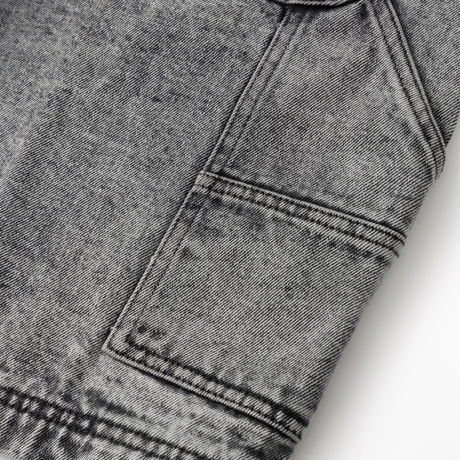 YSH Шорты джинсовые YMKASHIX черный — изображение 2