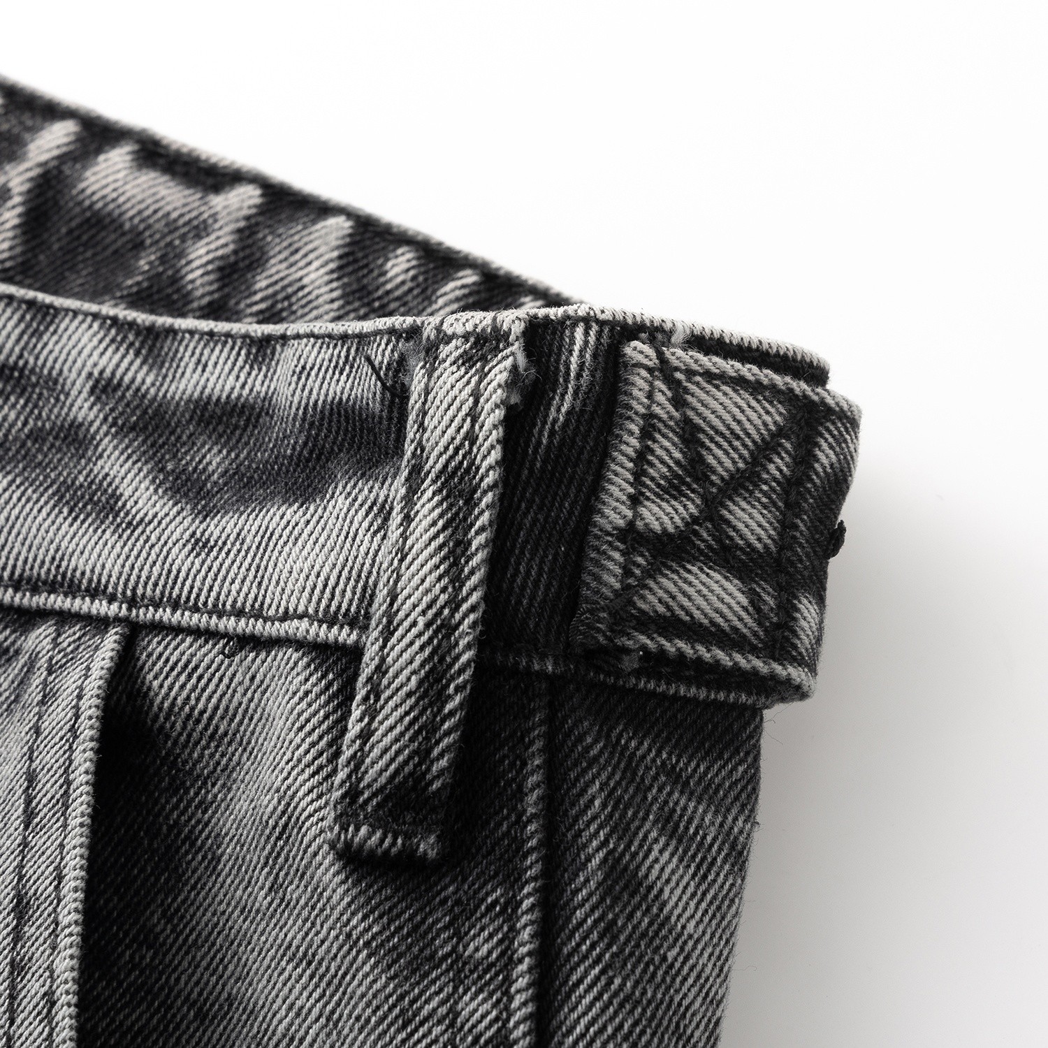 YSH Шорты джинсовые YMKASHIX черный — изображение 3