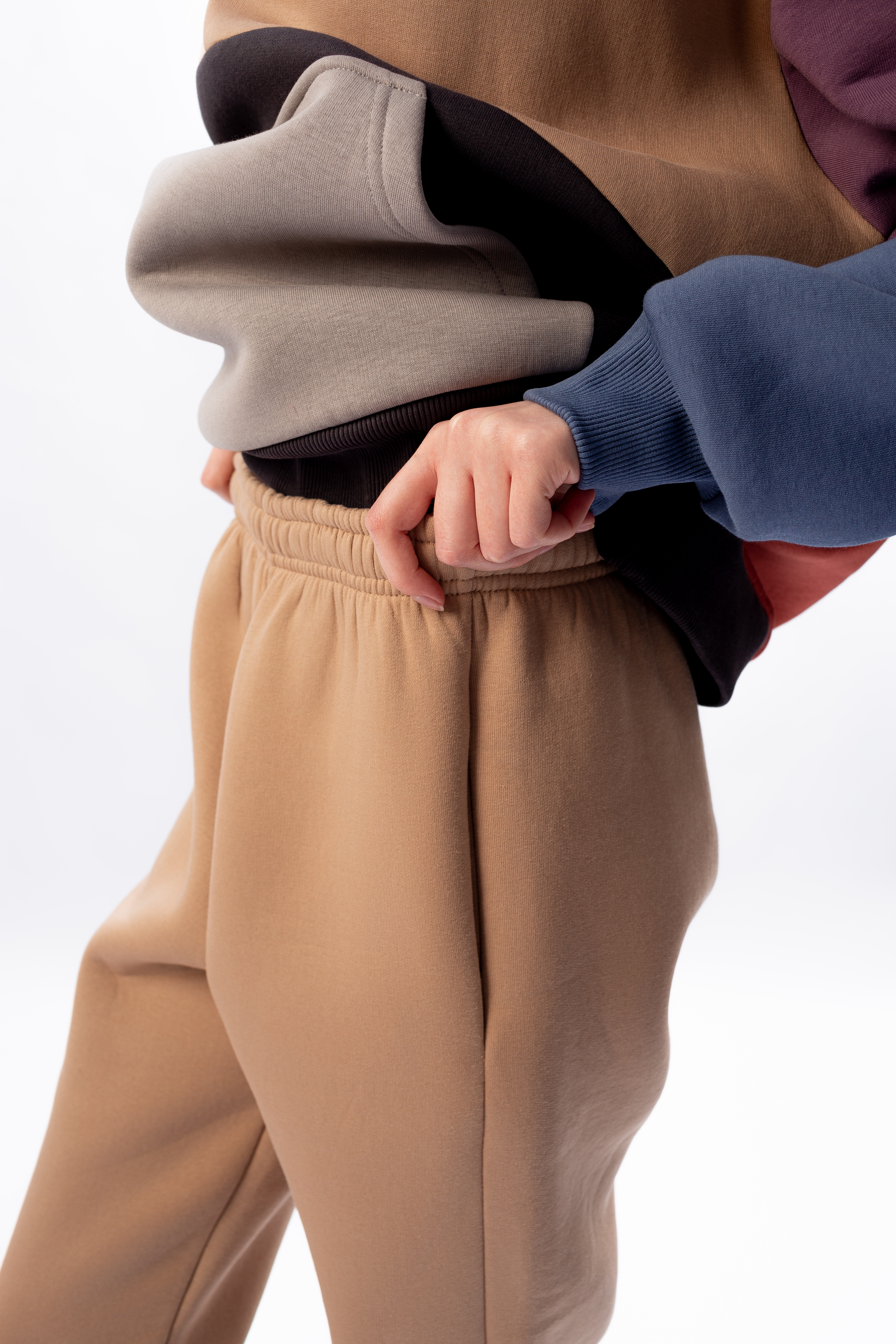 КАРТЕЛЬБ - Брюки на резинке - Surf - беж тёмный - жен — изображение 2