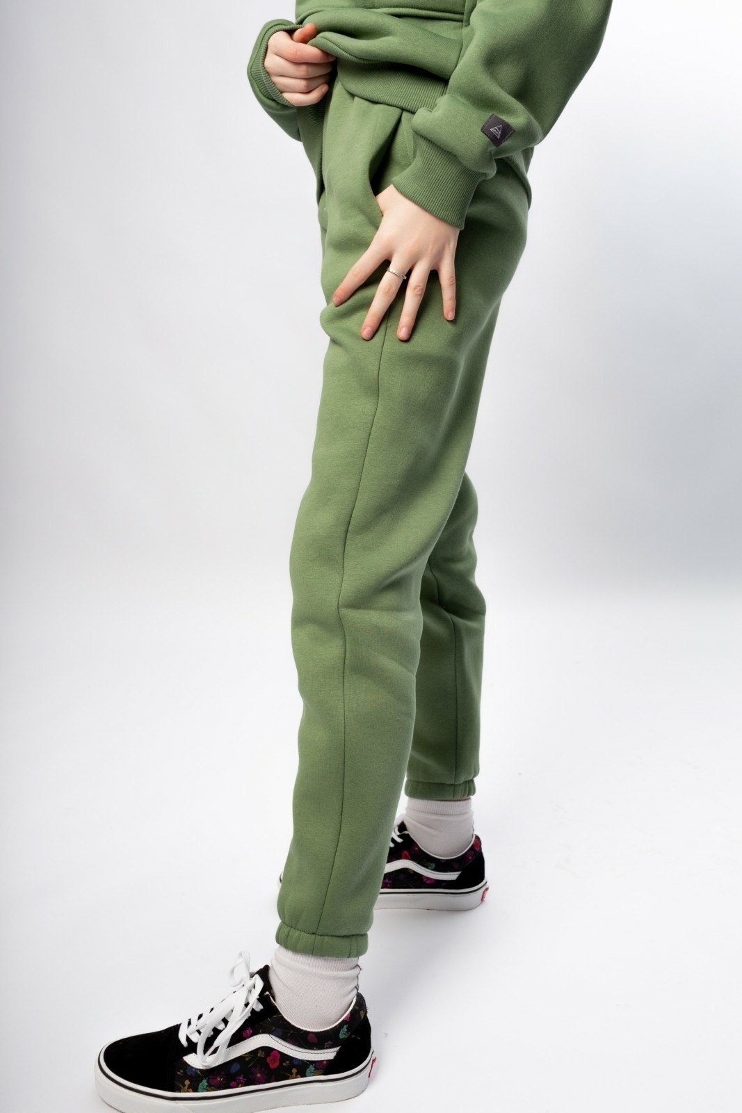 КАРТЕЛЬБ - Брюки на резинке - Surf - олив - подрост — изображение 3