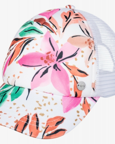 ROXY ERJHA04268 – BEAUTIFUL MORNING – кепка – WHITE HAPPY TROPICAL