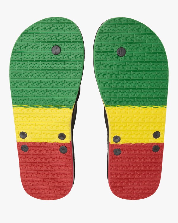 BILLABONG MFOTNBAD - ALL DAY - обувь пляж - RASTA — изображение 4
