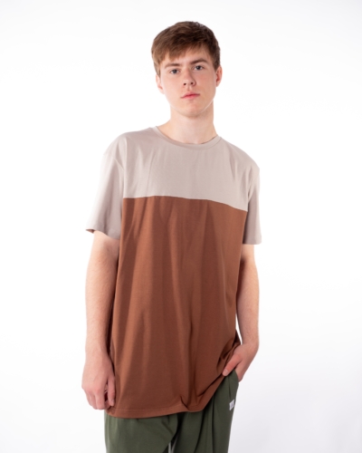 КАРТЕЛЬБ – Футболка – беж / шоколад