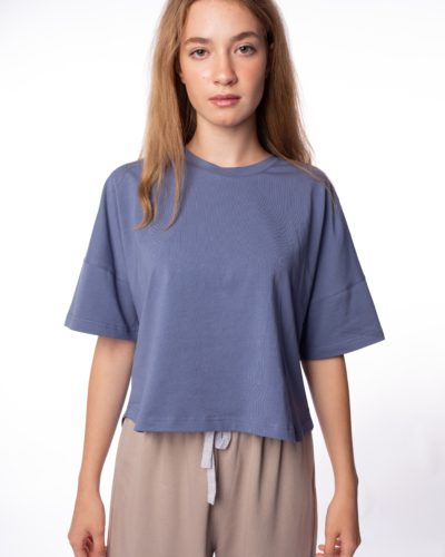 КАРТЕЛЬБ – футболка оверсайз – Gora – джинс светлый