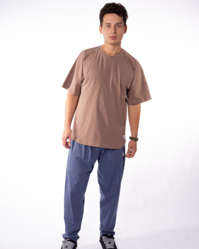 КАРТЕЛЬБ / брюки с подворотом / Blank / Super Light / джинс светлый