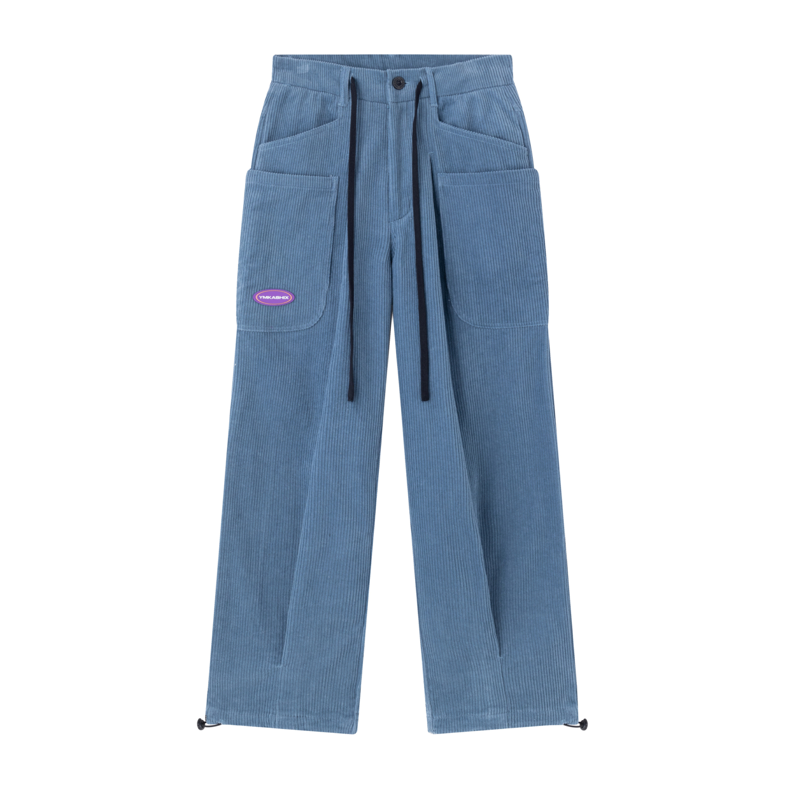 YSH Брюки YMKASHIX velvet two синий