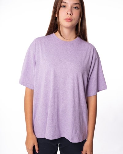 КАРТЕЛЬБ / Футболка оверсайз / Big / фиолет меланж