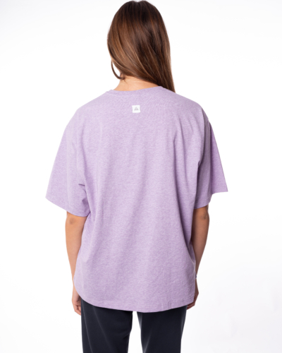 КАРТЕЛЬБ / Футболка оверсайз / Big / фиолет меланж