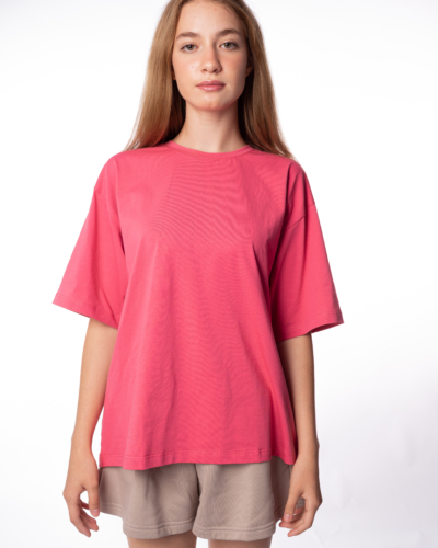 КАРТЕЛЬБ / Футболка оверсайз / Big / розовый барби