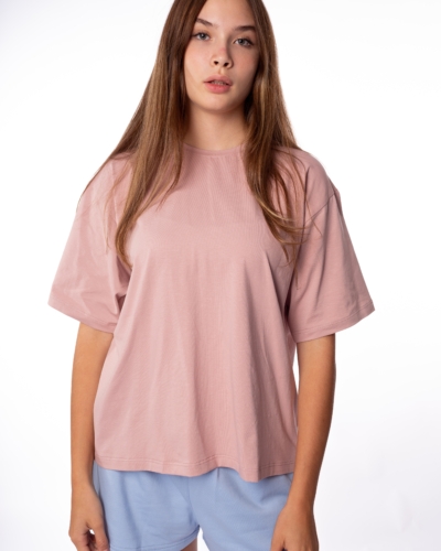 КАРТЕЛЬБ / Футболка оверсайз / Big / пудра