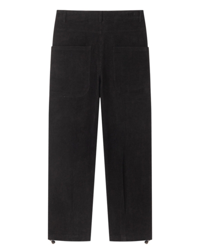 YSH Брюки YMKASHIX velvet two black