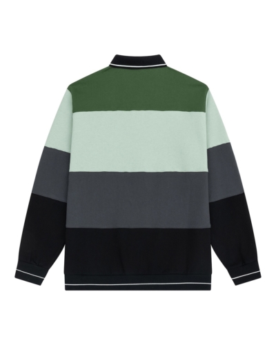 YSH Свитшот YMKASHIX Four Stripes зел/фист/сер/черн