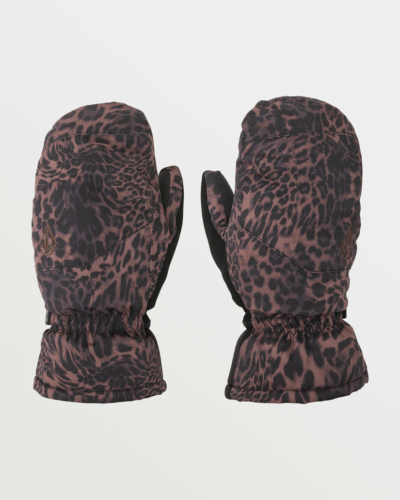 VOLCOM варежки горнолыжные K6852507 UPLAND LEOPARD