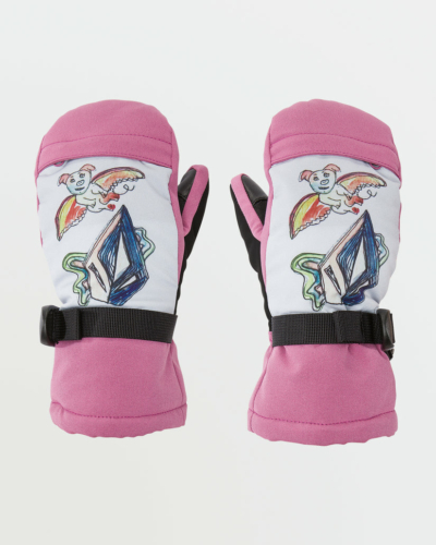 VOLCOM варежки горнолыжные L6852500 DAY SAVER YOUTH BLURRED VIOLET