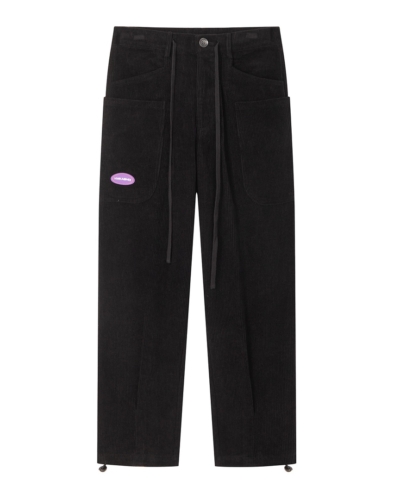 YSH Брюки YMKASHIX velvet two black