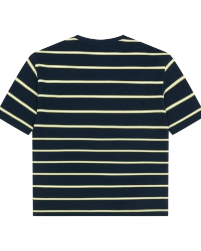 YSH Футболка YMKASHIX Nineties темно-синий / лаймовый