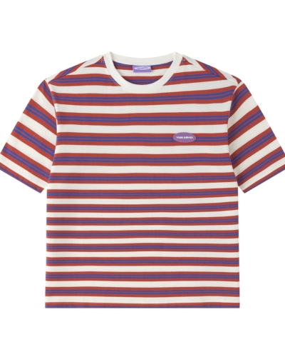 YSH Футболка YMKASHIX Nineties красный / бежевый