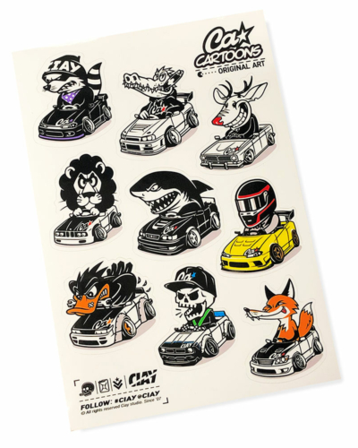 Стикерпак CIAY CarToons2