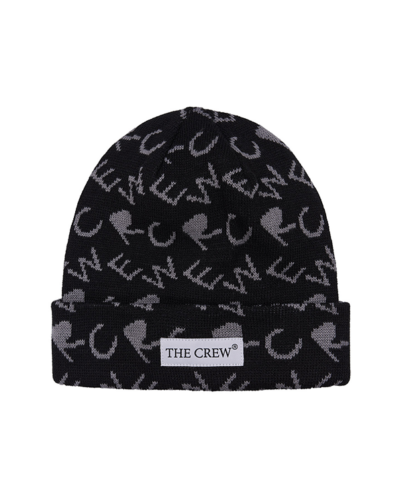 CREW шапка BEANIE FULL PRINT (GREY)