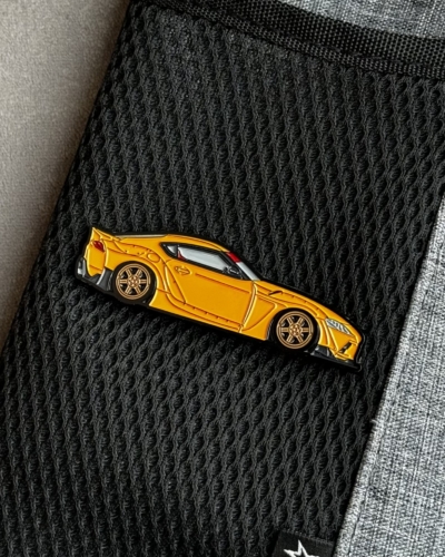 Значок CIAY Supra A90 yellow