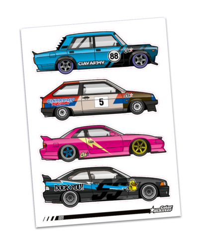 Стикерпак CIAY Car 9