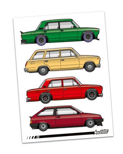 Стикерпак CIAY Car 10