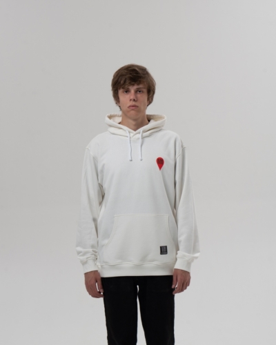 I’m from Siberia – толстовка “Адрес” без начеса – белый