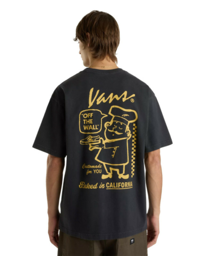 VANS футболка VN000NTSBLK1 66 BAKED IN LOOSE SS Black