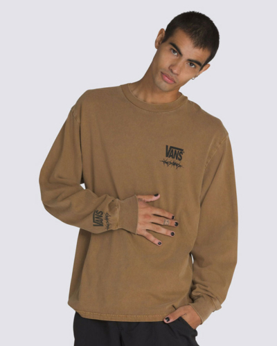 VANS свитшот VN000M2Y0E01  MTE Goshawk LS Tee Sepia