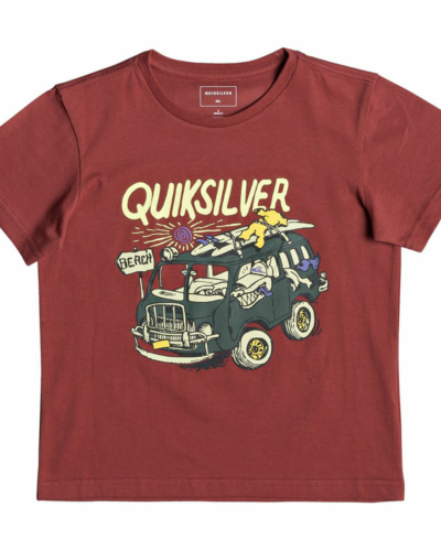 QUIKSILVER EQKZT03290 – WOLFRIDINGSSBOY – ФУТБОЛКА -BRICK RED