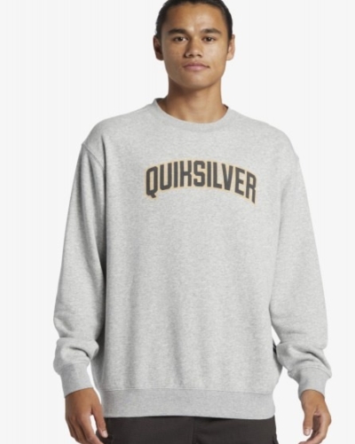 QUIKSILVER AQYFT03398 / GRAPHIC CREW / джемпер / LT GREY HEATHER