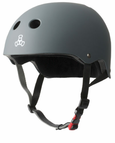 Шлем Triple 8 Certified Sweatsaver Helmet Carbon Rubber