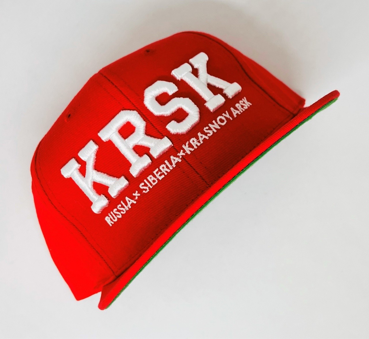 ЯЛК Снепбек дет 6-12 "KRSK" 6308B (красный, вышивка белый)