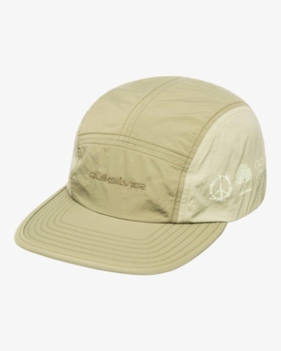 QUIKSILVER AQYHA05428 / CAMP STACKER / бейсболка / KHAKI