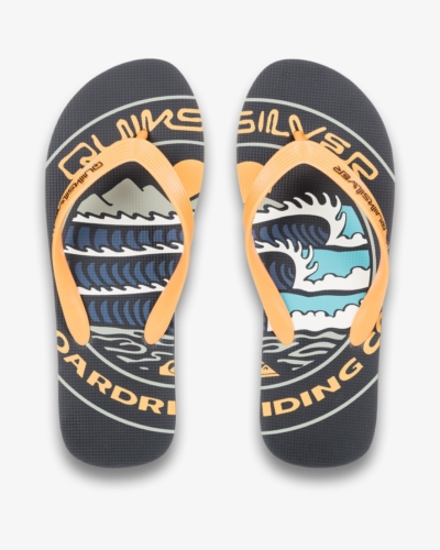 QUIKSILVER AQYL101427 / MOLOKAI SCREEN / обувь пляж / BLACK