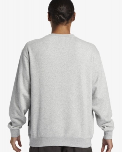 QUIKSILVER AQYFT03398 / GRAPHIC CREW / джемпер / LT GREY HEATHER